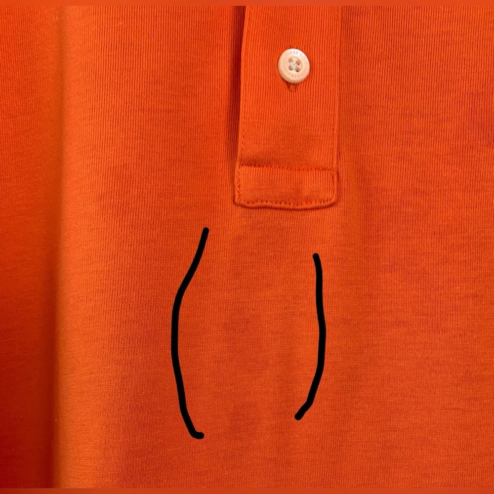 Tommy Hilfiger Clemson Orange Polo Shirt - Picture 6 of 7